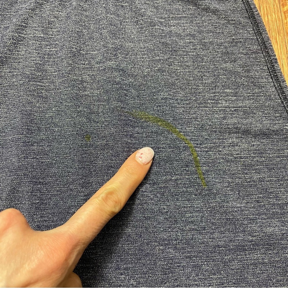 Lululemon Pace Perfect Tank in Heathered Midnight Navy / Midnight Navy - Picture 6 of 14